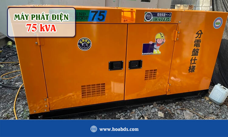 Máy phát điện 75kva 