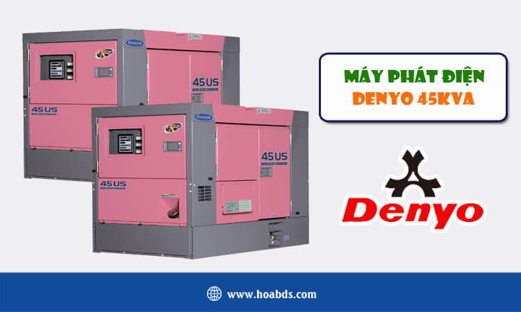 Máy phát điện Denyo 45kva 