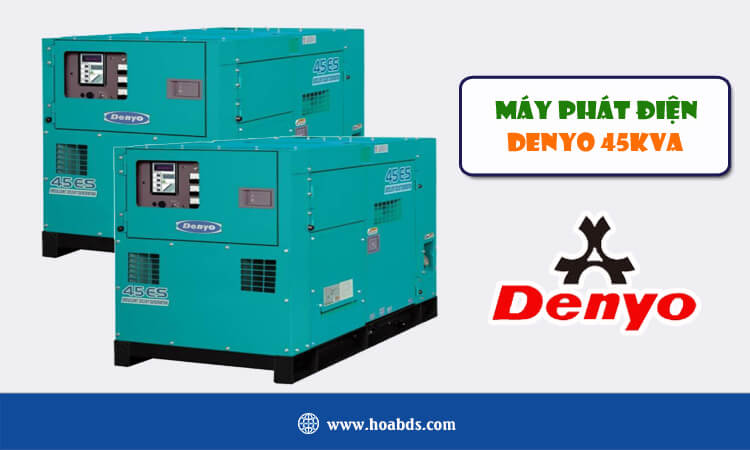 Máy phát điện Denyo 45kva 