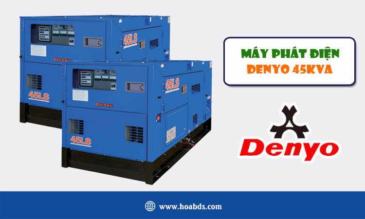 Máy phát điện Denyo 45kva 