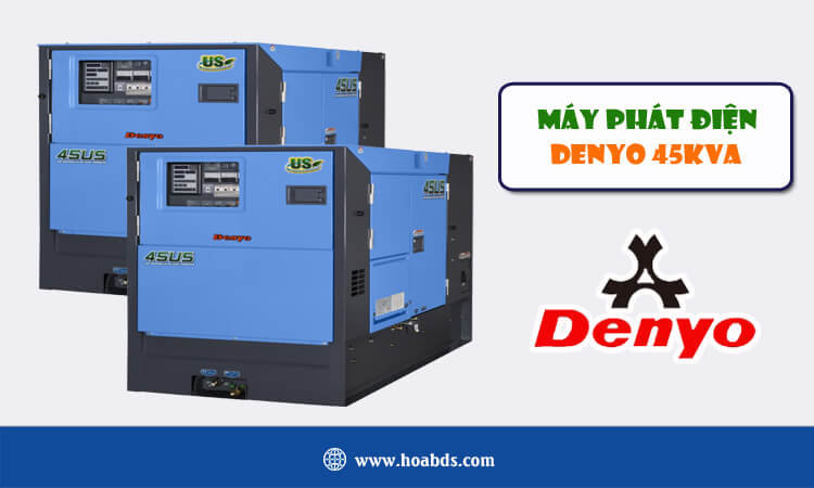 Máy phát điện Denyo 45kva 