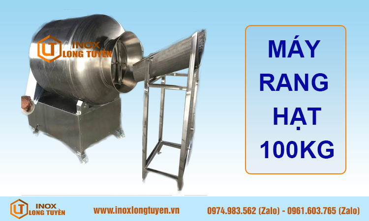 Máy rang hạt 100kg