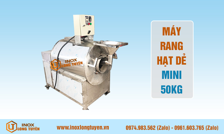 Máy rang hạt dẻ 50kg