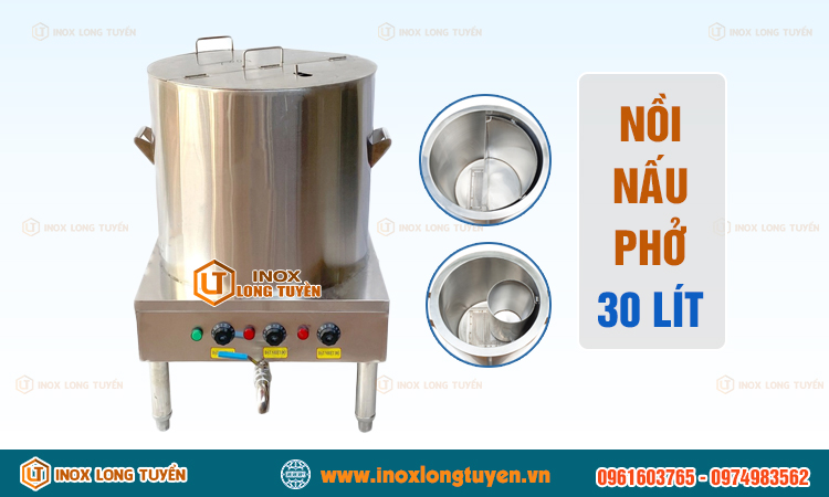 Nồi nấu phở 30 lít